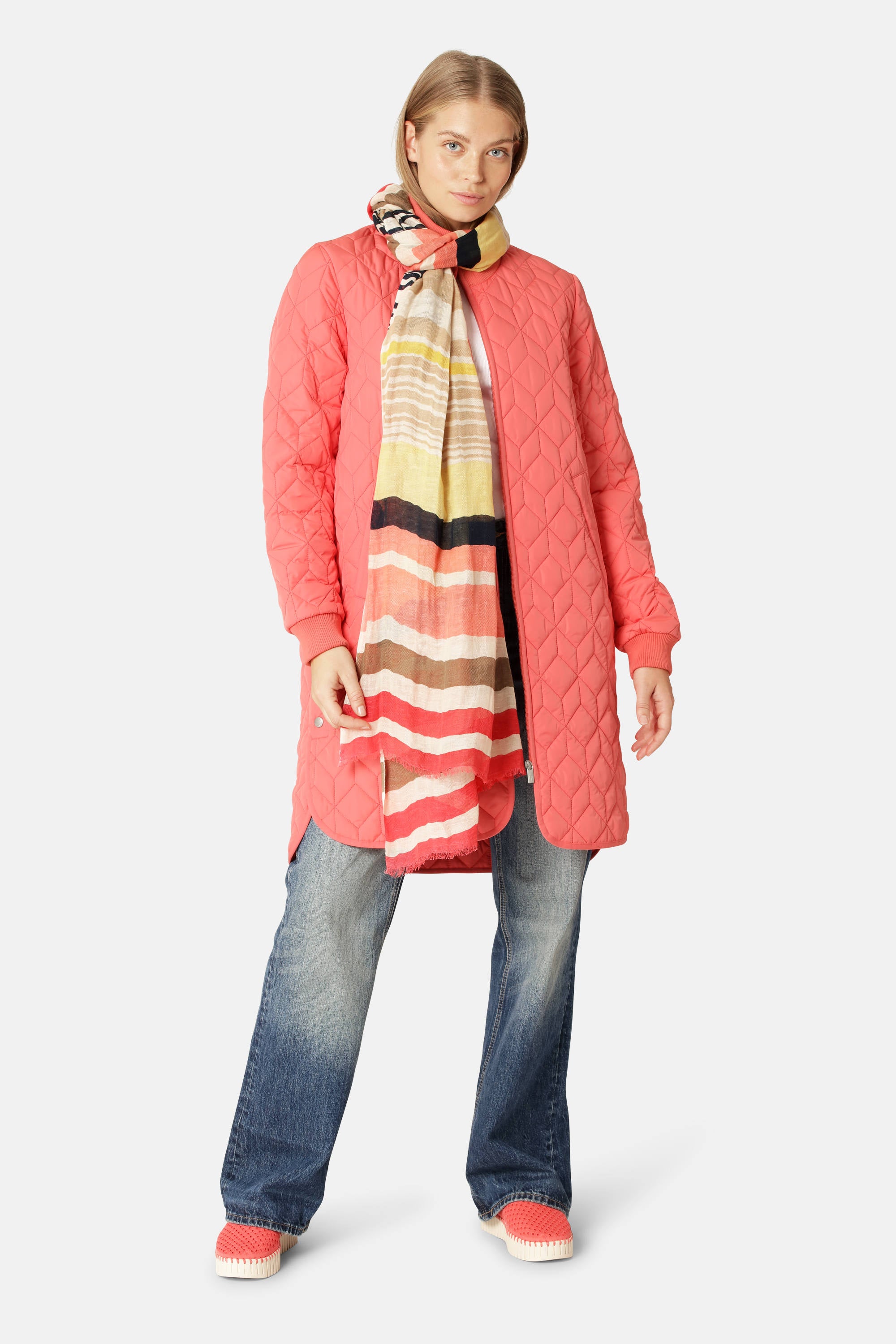 Long Padded Quilt Jacket - Dubarry